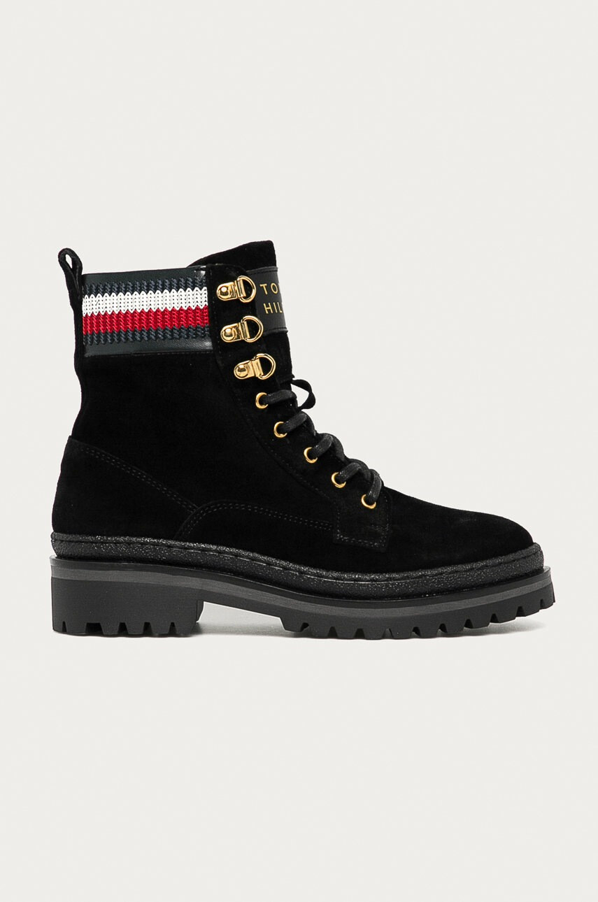 Tommy Hilfiger Велурени обувки - Pepit.bg