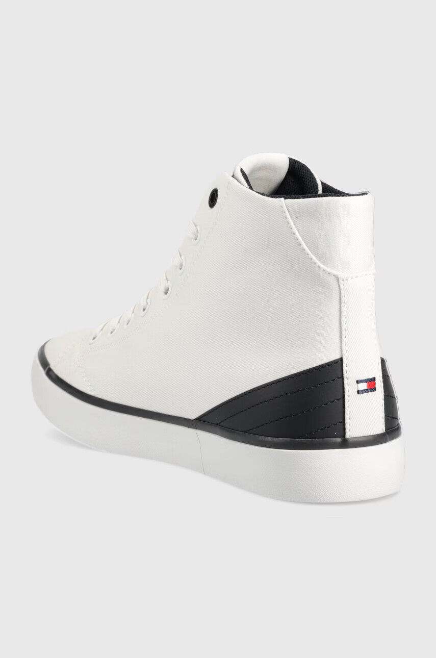 Tommy Hilfiger Високи кецове TH HI VULC CORE CANVAS В бяло - Pepit.bg