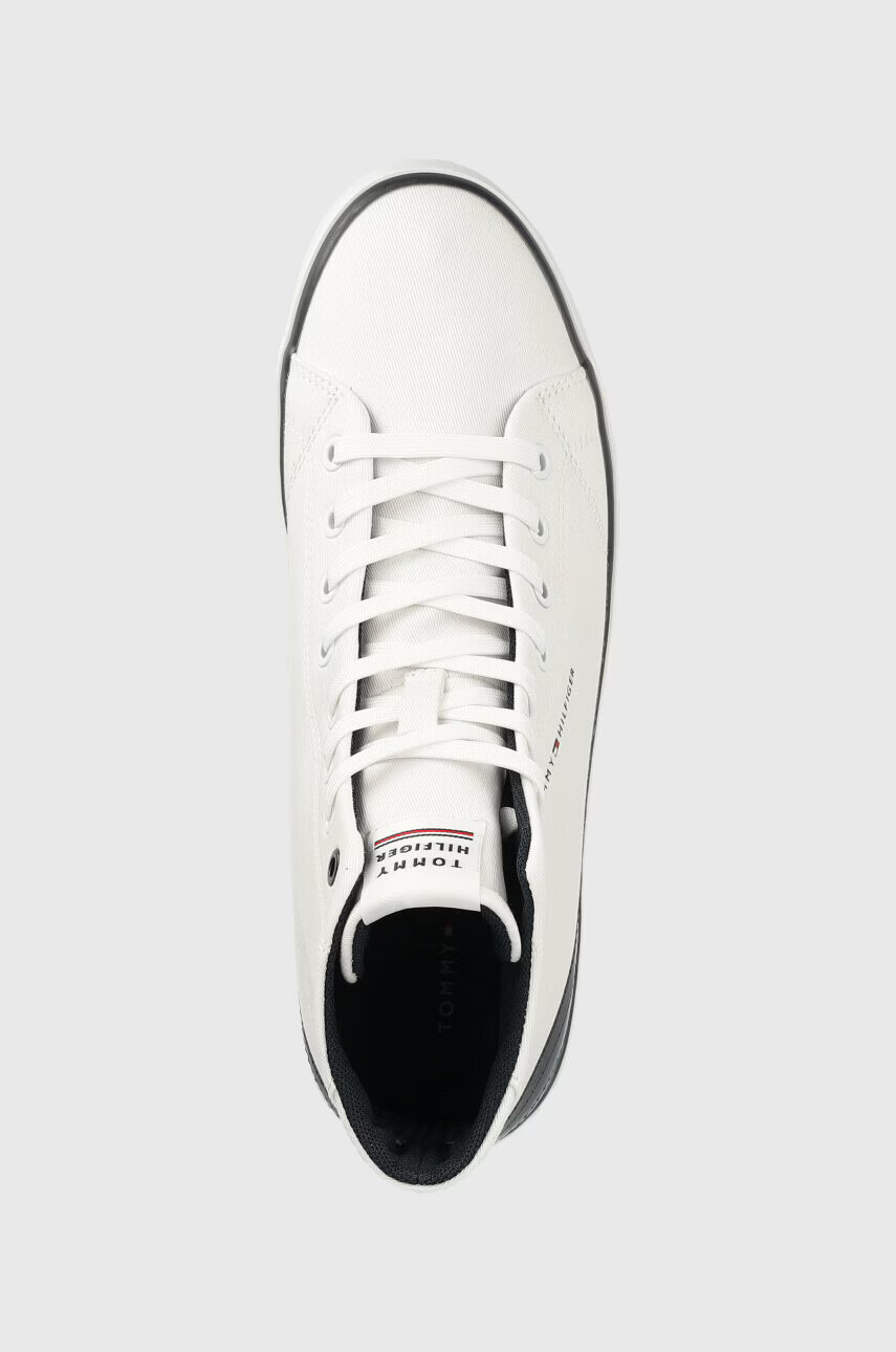 Tommy Hilfiger Високи кецове TH HI VULC CORE CANVAS В бяло - Pepit.bg