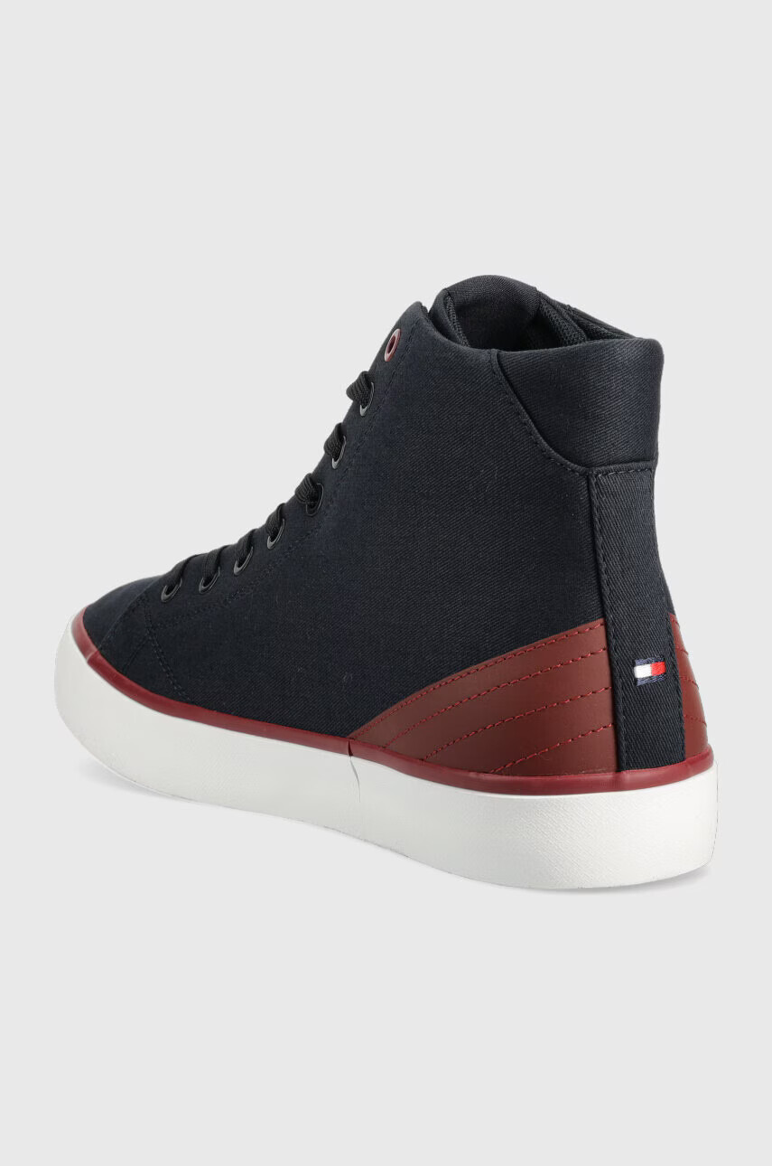 Tommy Hilfiger Високи кецове TH HI VULC CORE CANVAS В тъмносиньо - Pepit.bg