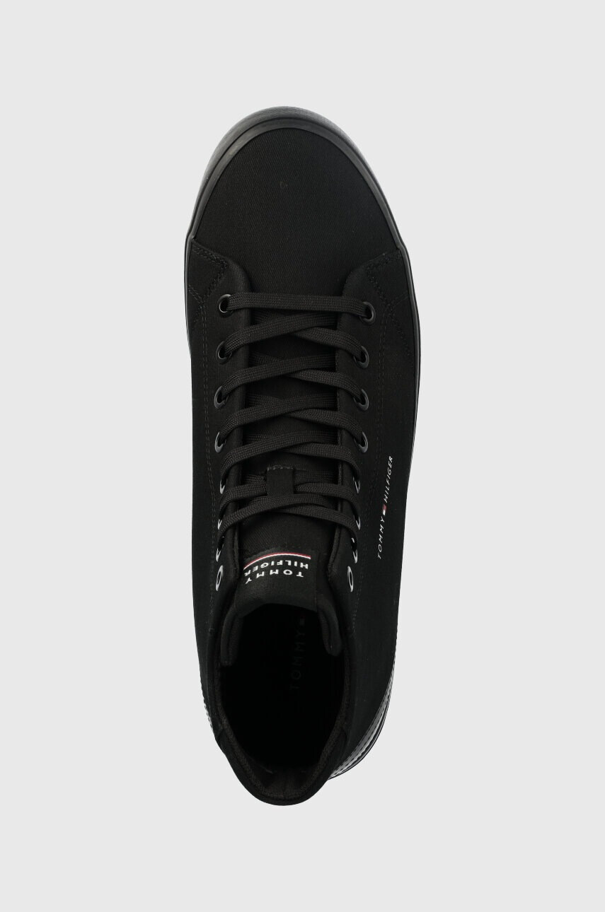 Tommy Hilfiger Високи кецове TH HI VULC CORE CANVAS В черно - Pepit.bg