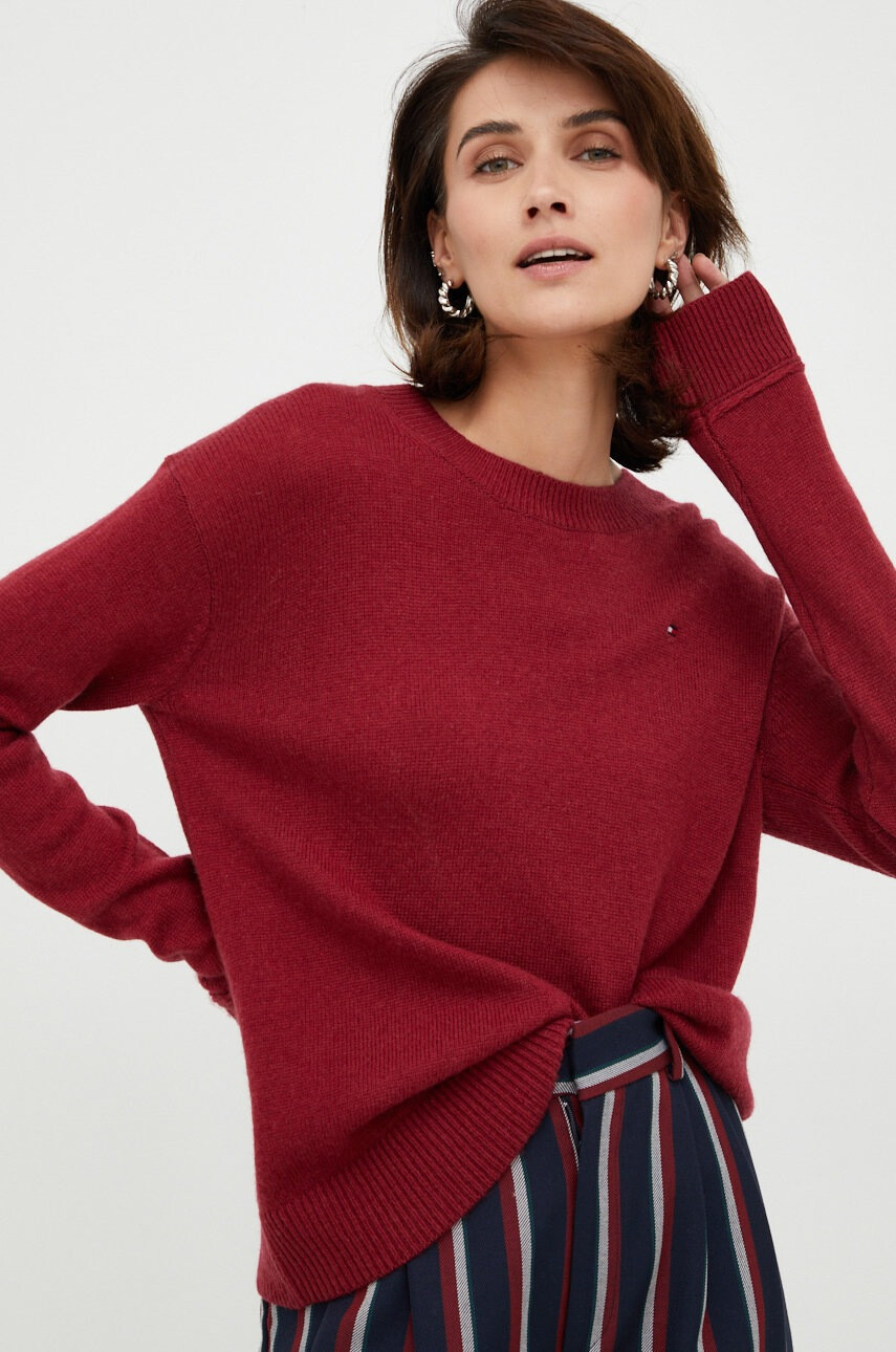Tommy Hilfiger Вълнен пуловер - Pepit.bg