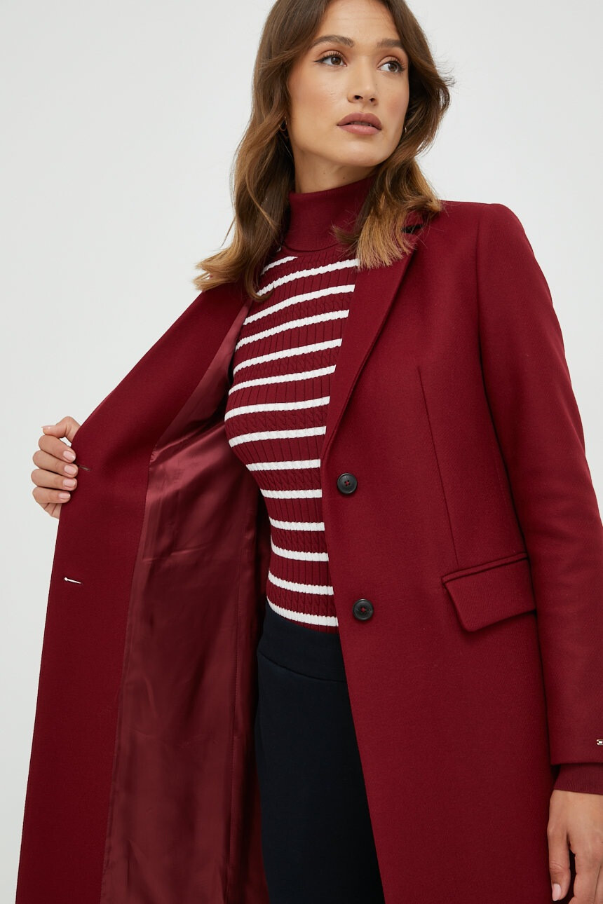 Tommy Hilfiger Вълнено палто - Pepit.bg