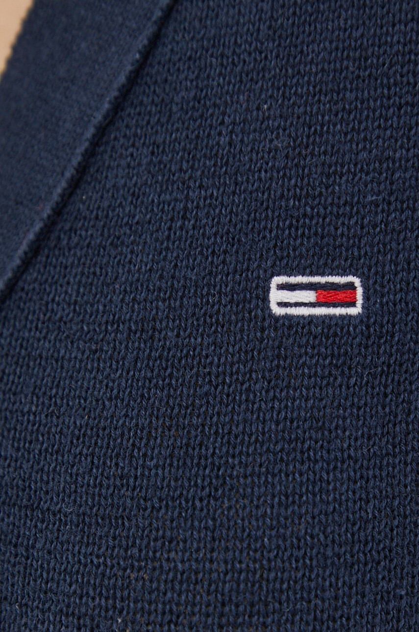 Tommy Jeans дамски в тъмносиньо от лека материя - Pepit.bg