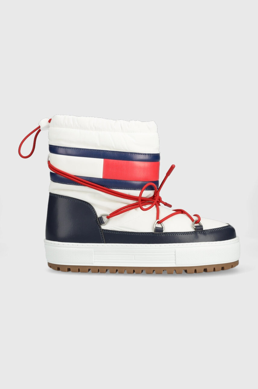 Tommy Jeans Апрески EN0EN02162 SNOWBOOT LOW в бяло - Pepit.bg