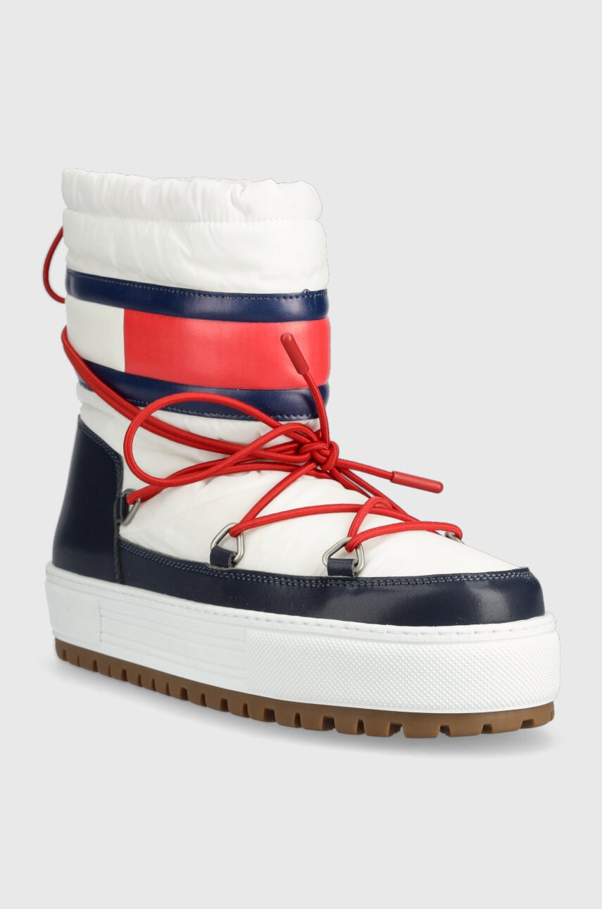 Tommy Jeans Апрески EN0EN02162 SNOWBOOT LOW в бяло - Pepit.bg