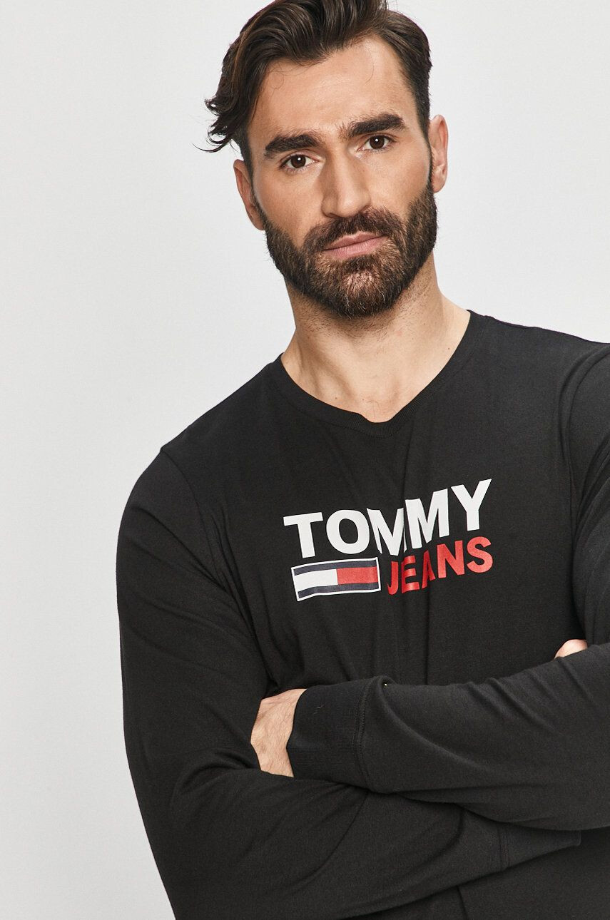 Tommy Jeans Блуза с дълъг ръкав - Pepit.bg