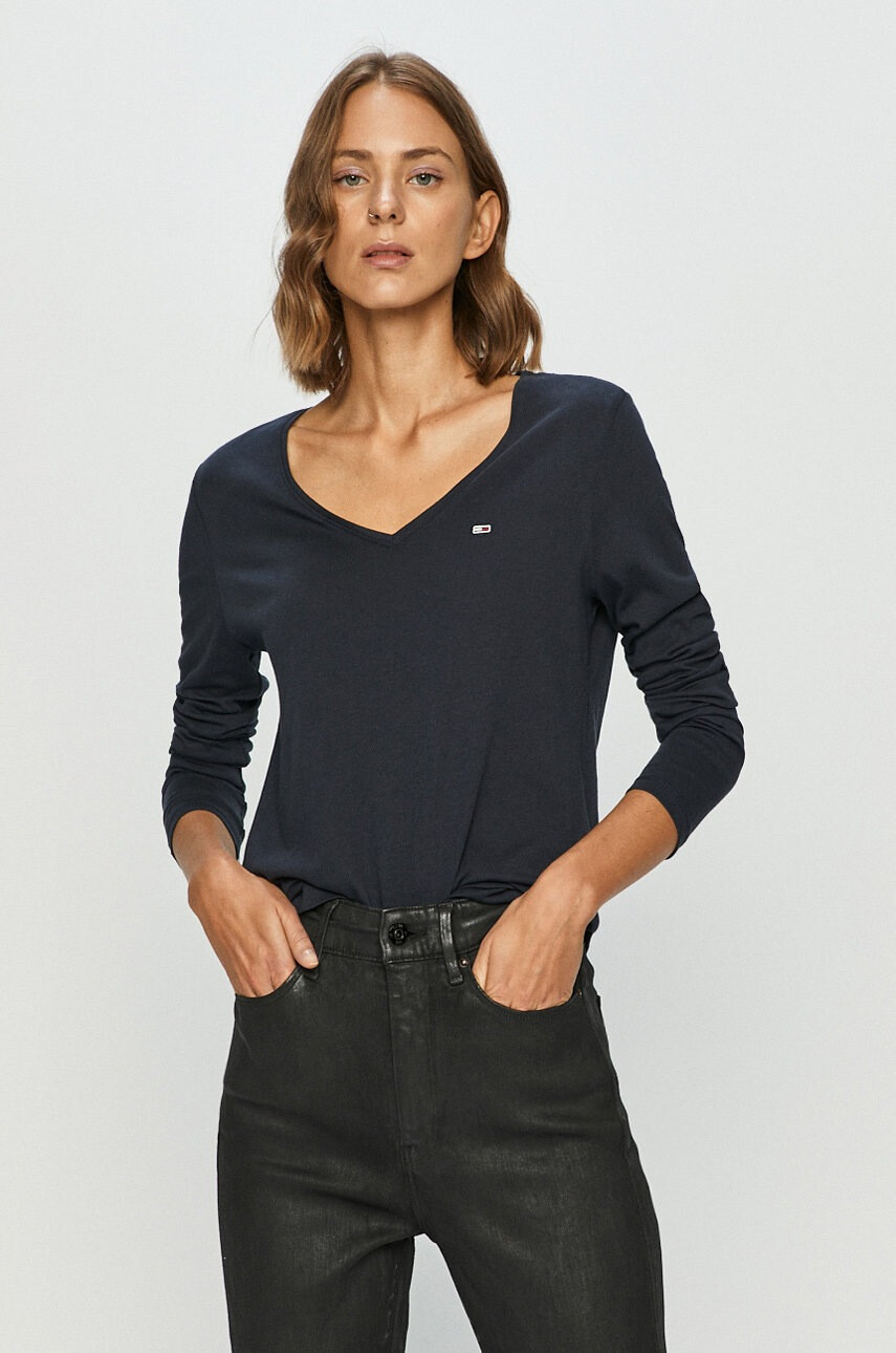 Tommy Jeans Блуза с дълъг ръкав - Pepit.bg