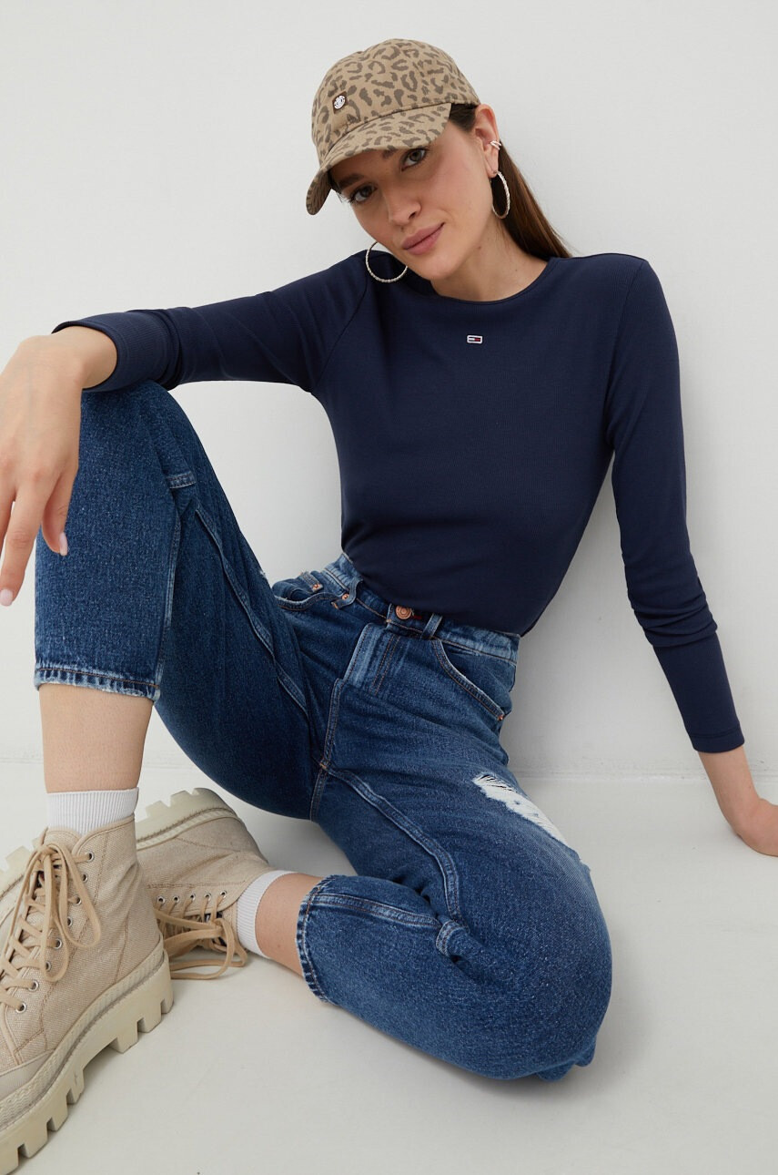 Tommy Jeans Блуза с дълги ръкави - Pepit.bg