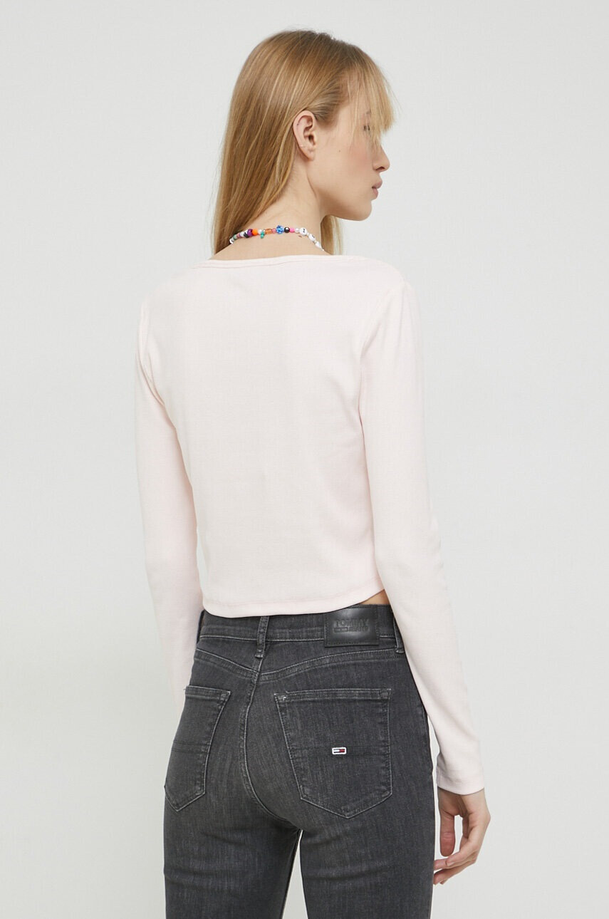 Tommy Jeans Блуза с дълги ръкави в синьо - Pepit.bg