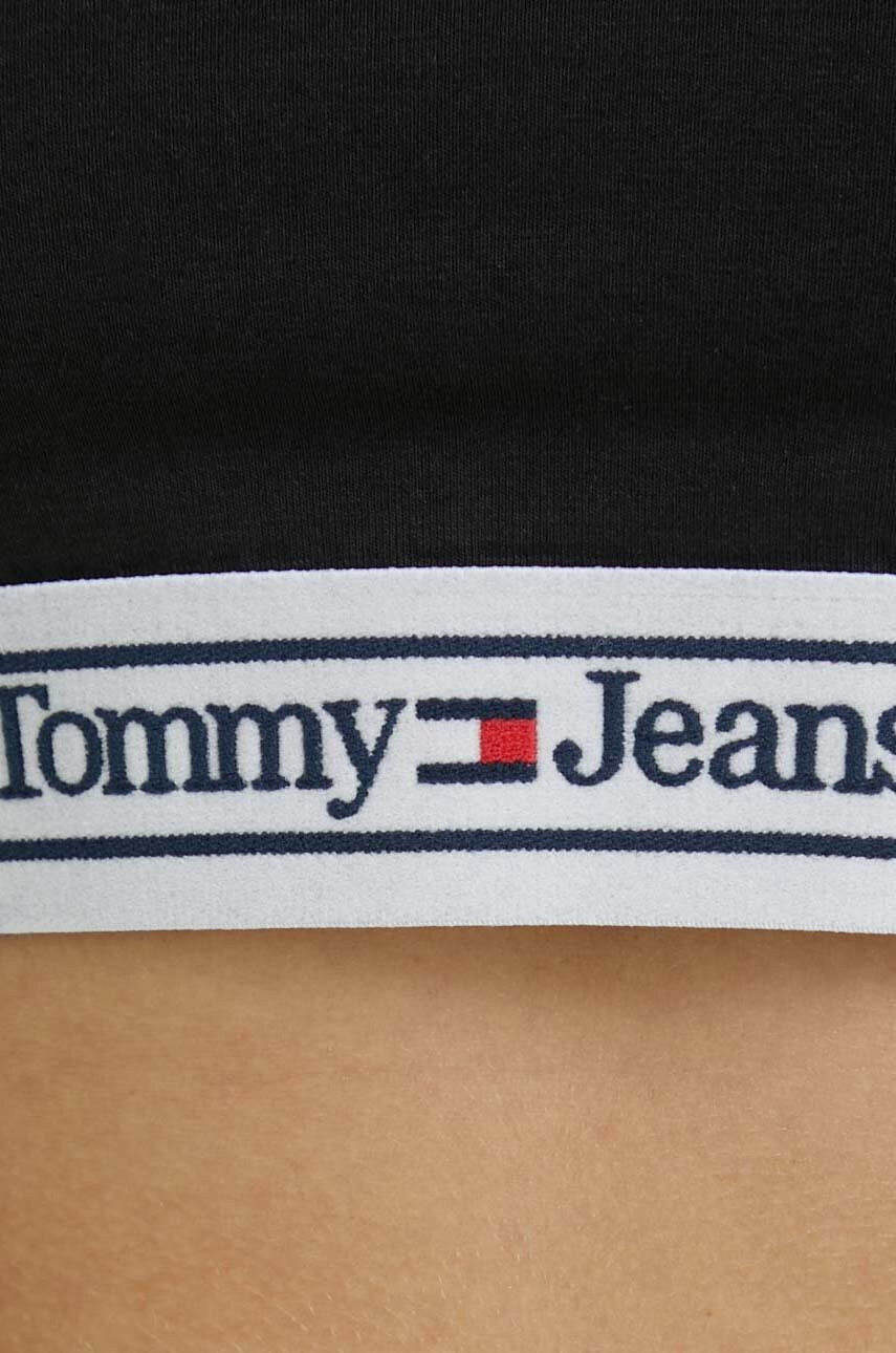 Tommy Jeans Блуза с дълги ръкави в черно - Pepit.bg