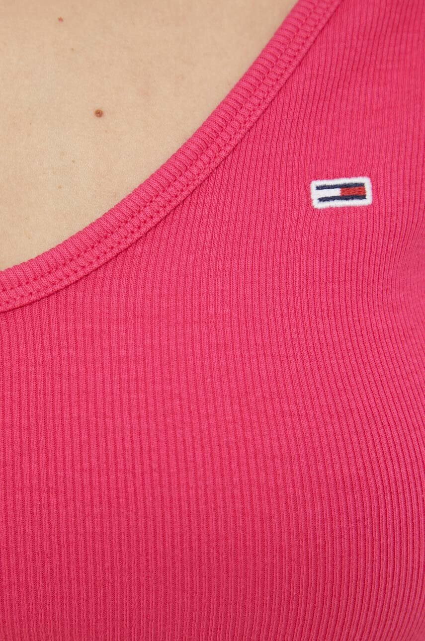 Tommy Jeans Блуза с дълги ръкави в бяло - Pepit.bg