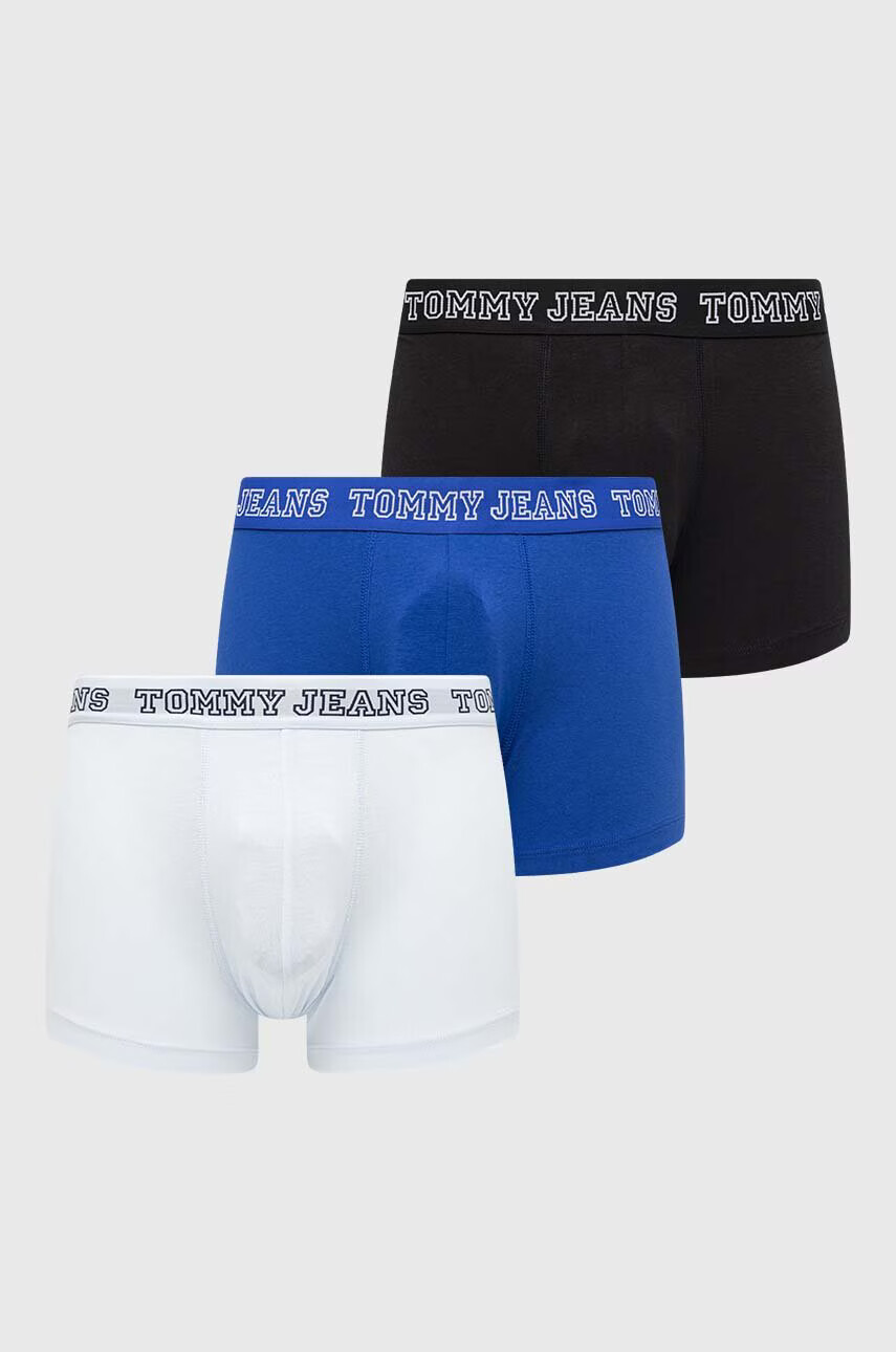 Tommy Jeans Боксерки (3 броя) в синьо - Pepit.bg
