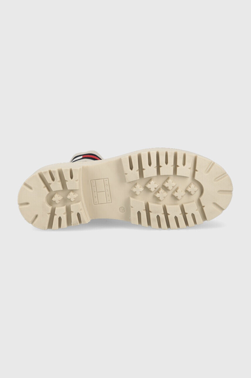 Tommy Jeans Боти челси Tamy Higher - 2A Chelsea в бежово с платформа - Pepit.bg