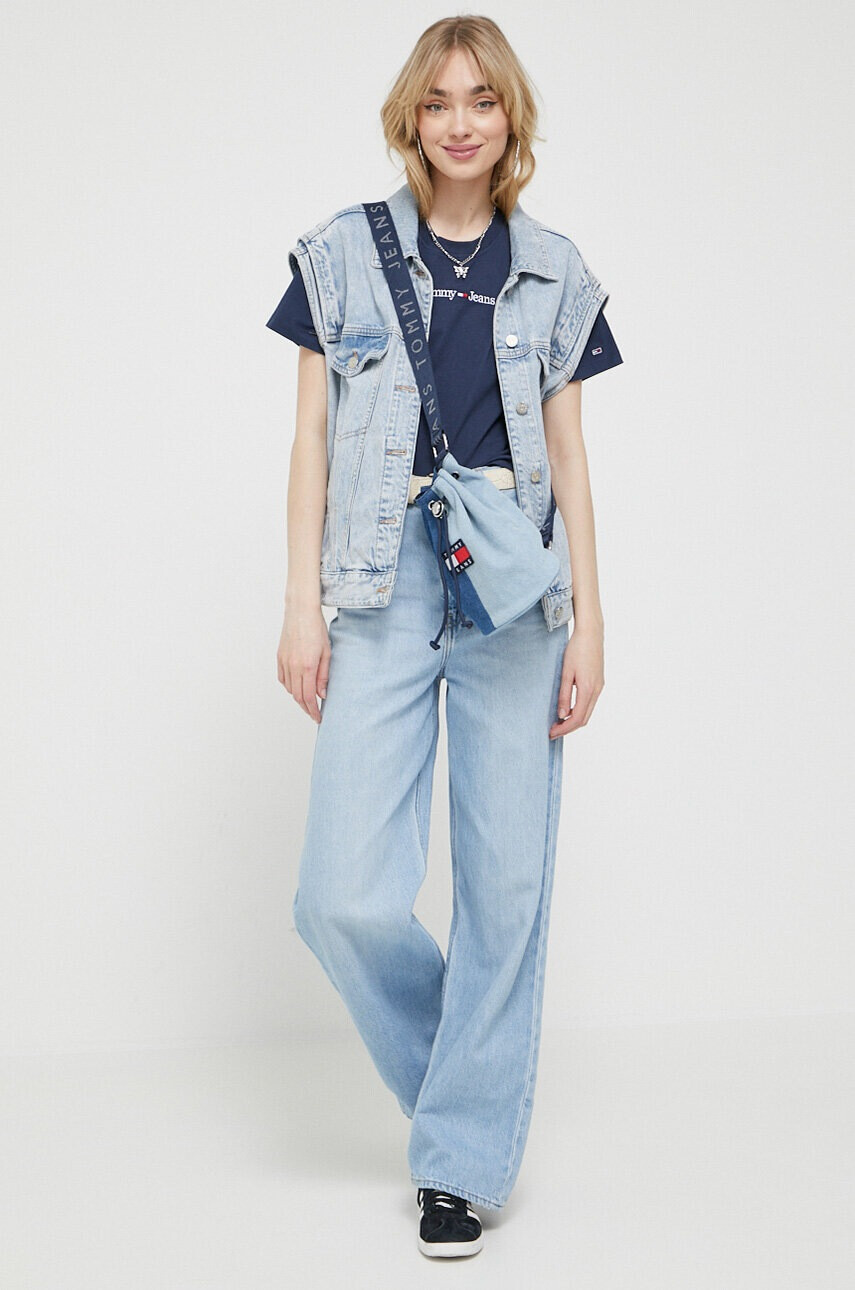 Tommy Jeans Чанта в синьо - Pepit.bg