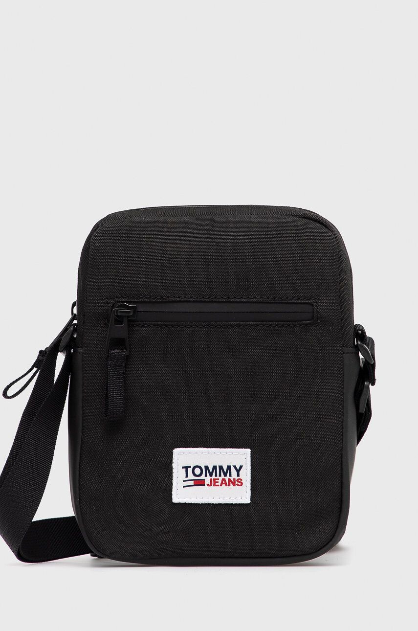 Tommy Jeans Чанта през рамо в черно - Pepit.bg