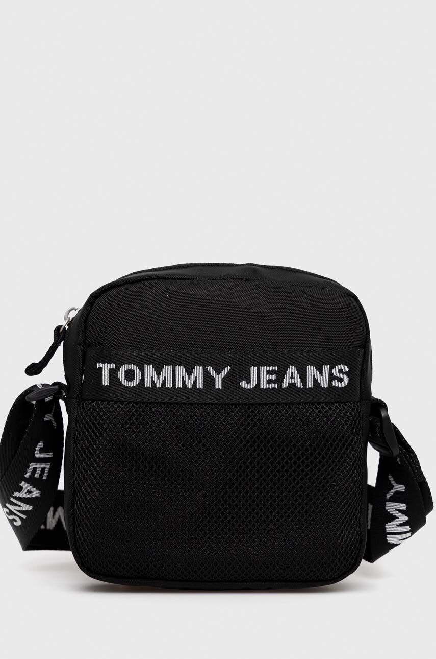 Tommy Jeans Чанта през рамо в черно - Pepit.bg