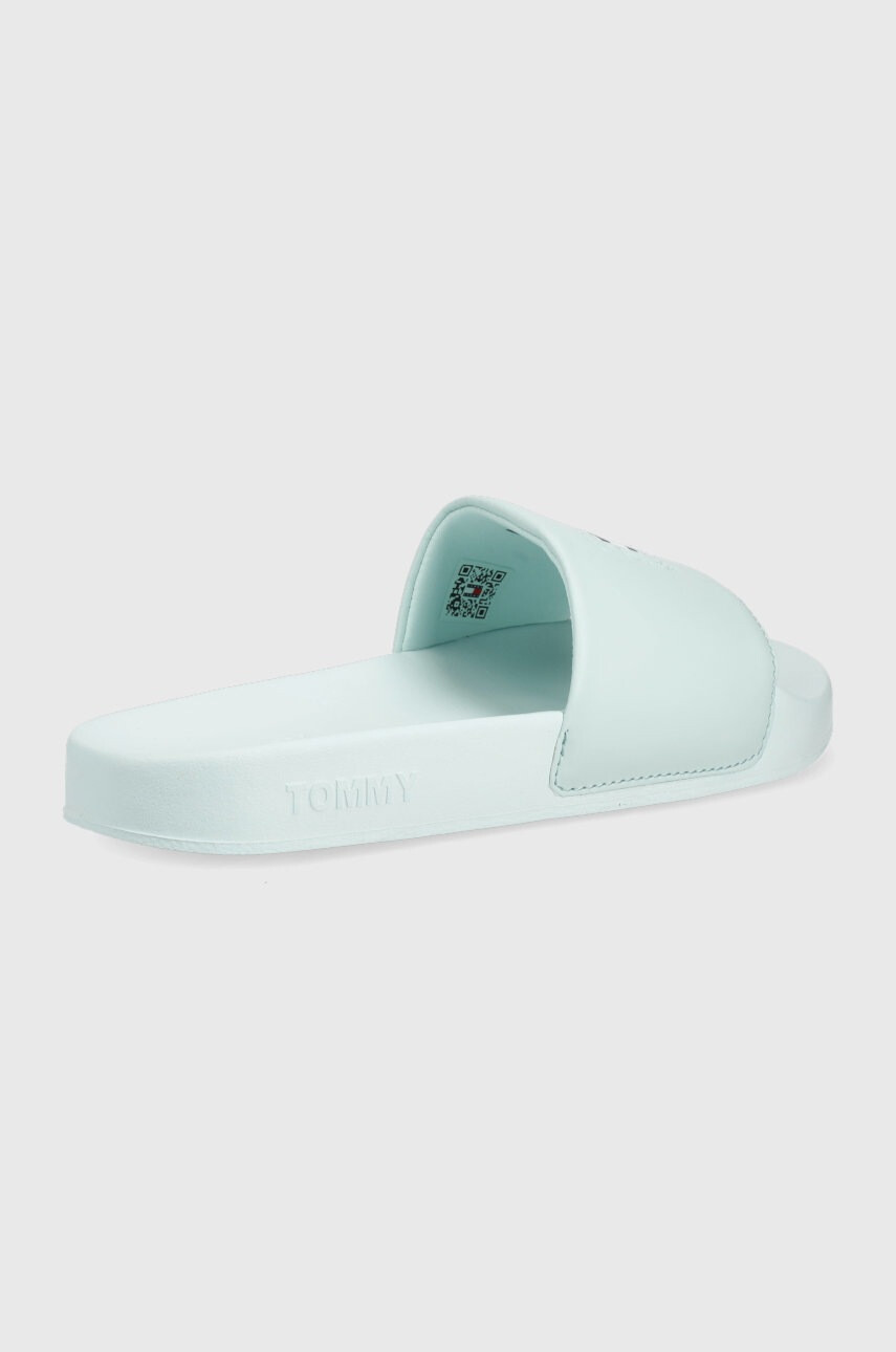 Tommy Jeans Чехли дамско в тюркоазено - Pepit.bg