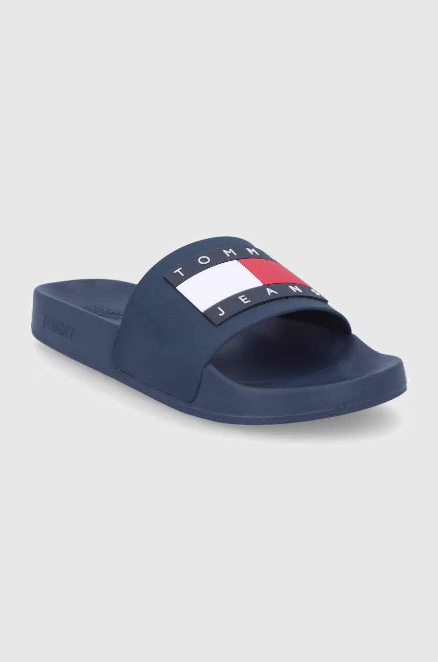 Tommy Jeans Чехли дамско в тъмносиньо - Pepit.bg