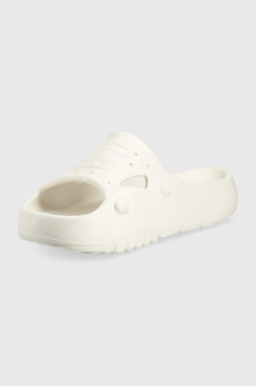 Tommy Jeans Чехли Flatform Archive в бяло - Pepit.bg