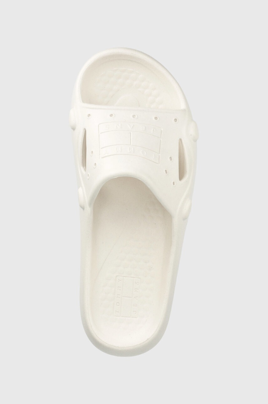 Tommy Jeans Чехли Flatform Archive в бяло - Pepit.bg