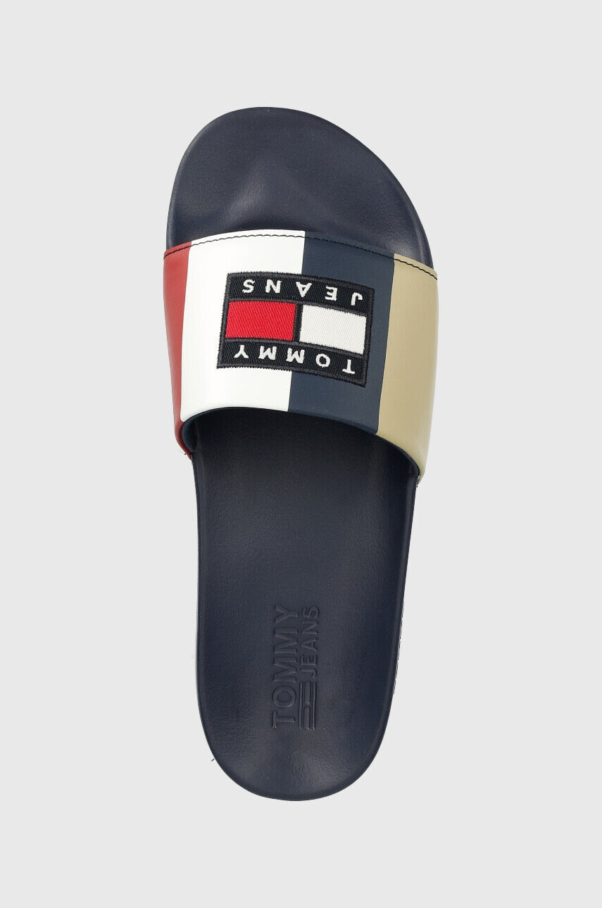 Tommy Jeans Чехли Mens Block Archive Poolslide - Pepit.bg