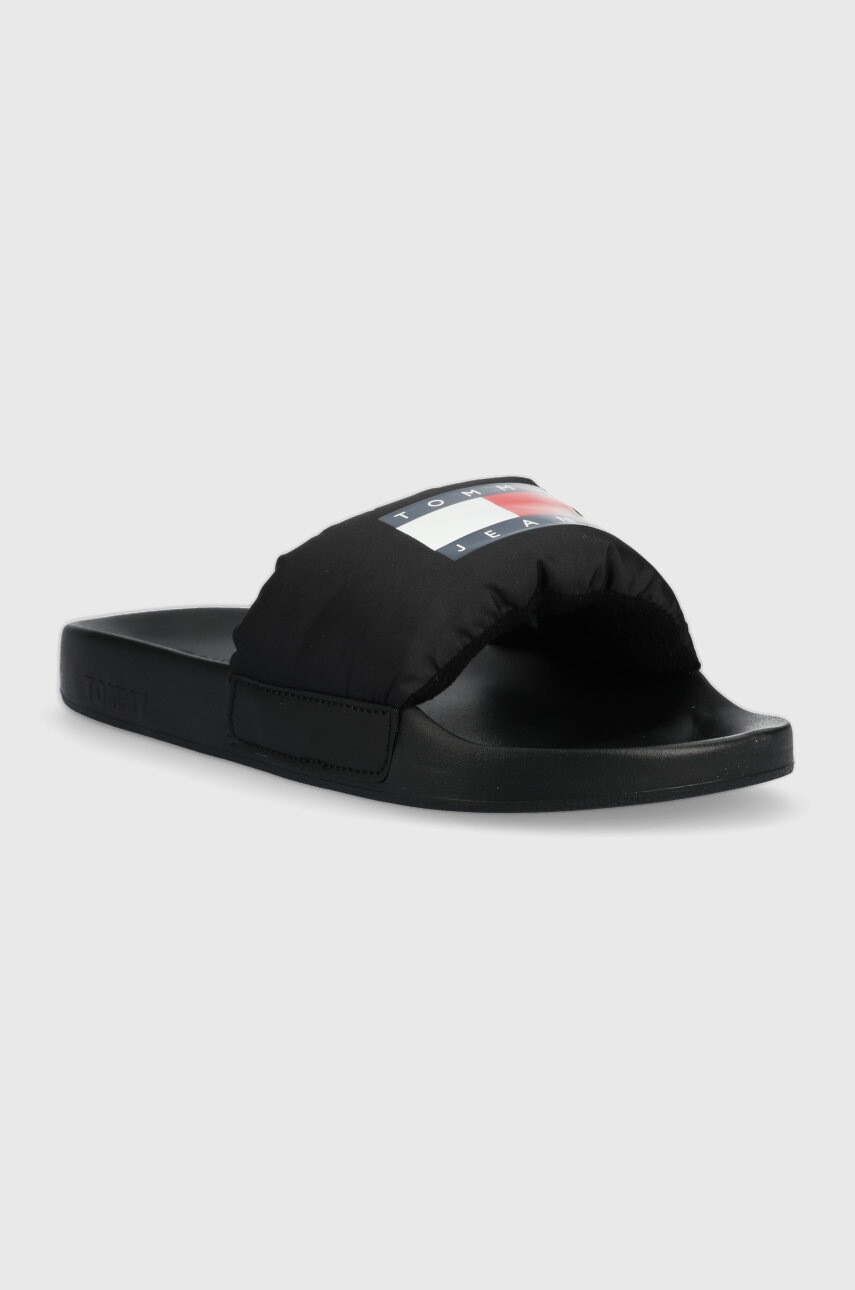 Tommy Jeans Чехли Padded Pool Slide в черно - Pepit.bg
