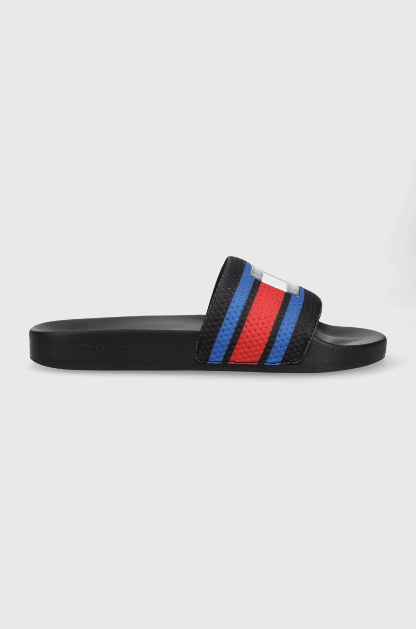 Tommy Jeans Чехли aqua neopren в черно - Pepit.bg