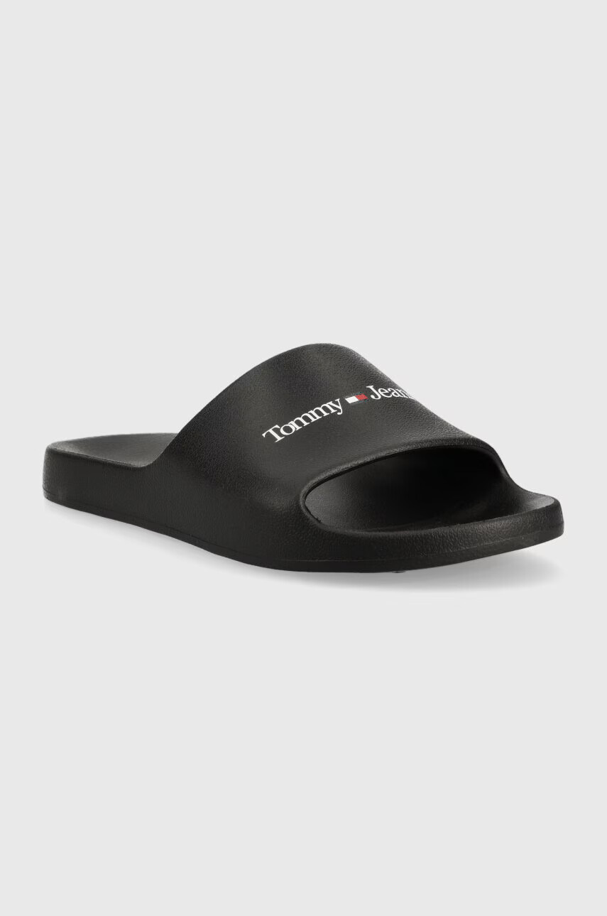 Tommy Jeans Чехли BASIC SLIDE в черно EM0EM01144 - Pepit.bg