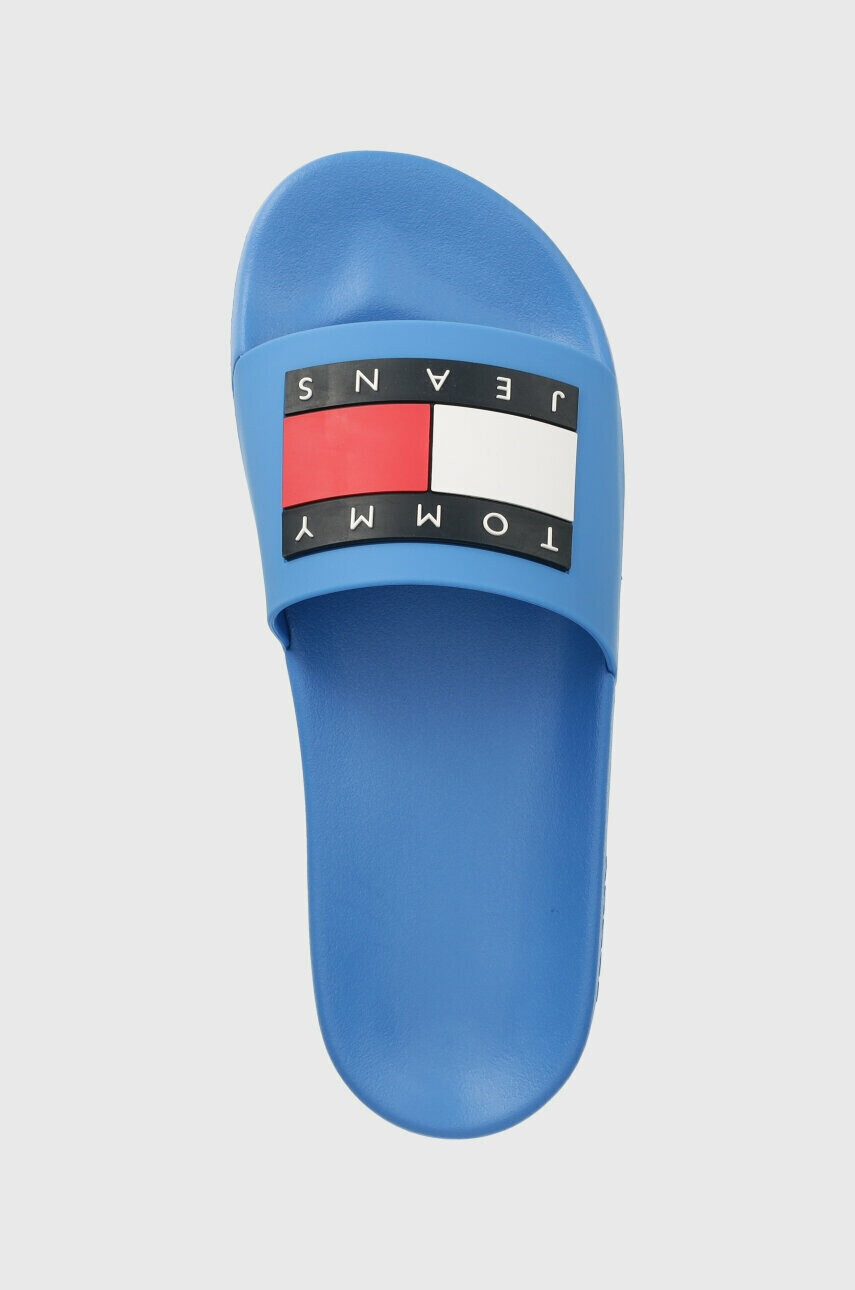 Tommy Jeans Чехли FLAG POOL SLD ESS в синьо EN0EN02115 - Pepit.bg