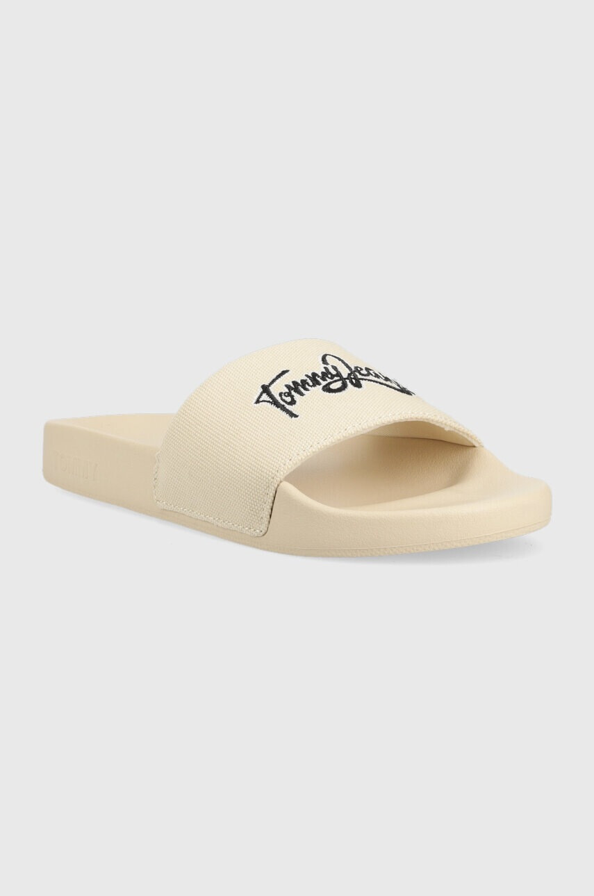 Tommy Jeans Чехли GRAPHIC POOL SLIDE в бежово EN0EN02178 - Pepit.bg