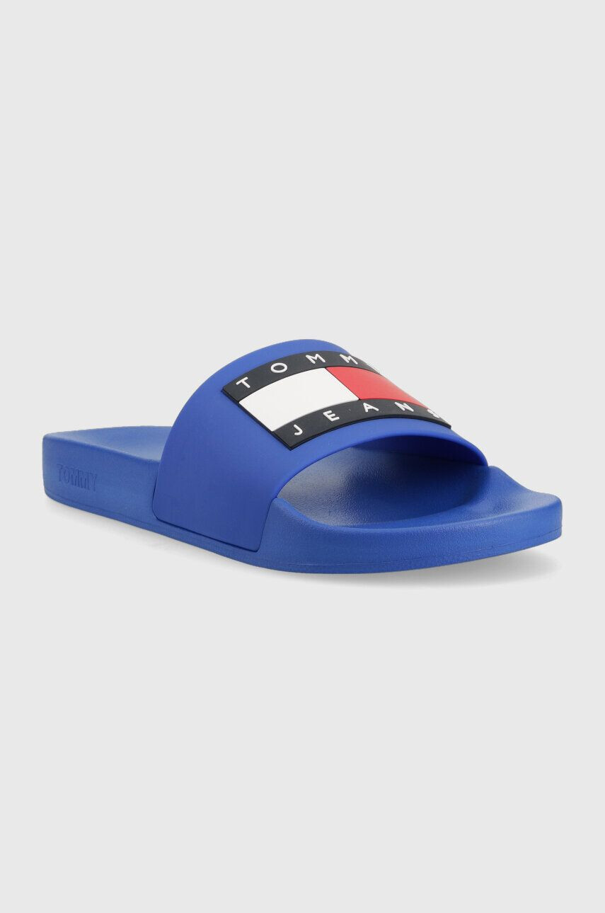 Tommy Jeans Чехли POOL SLIDE ESS в синьо EM0EM01191 - Pepit.bg