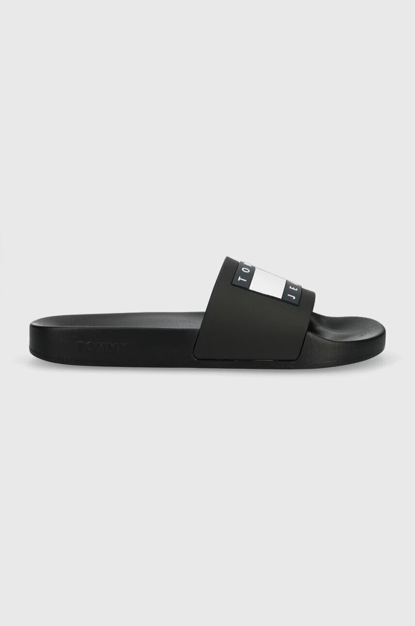 Tommy Jeans Чехли POOL SLIDE ESS в черно EM0EM01191 - Pepit.bg