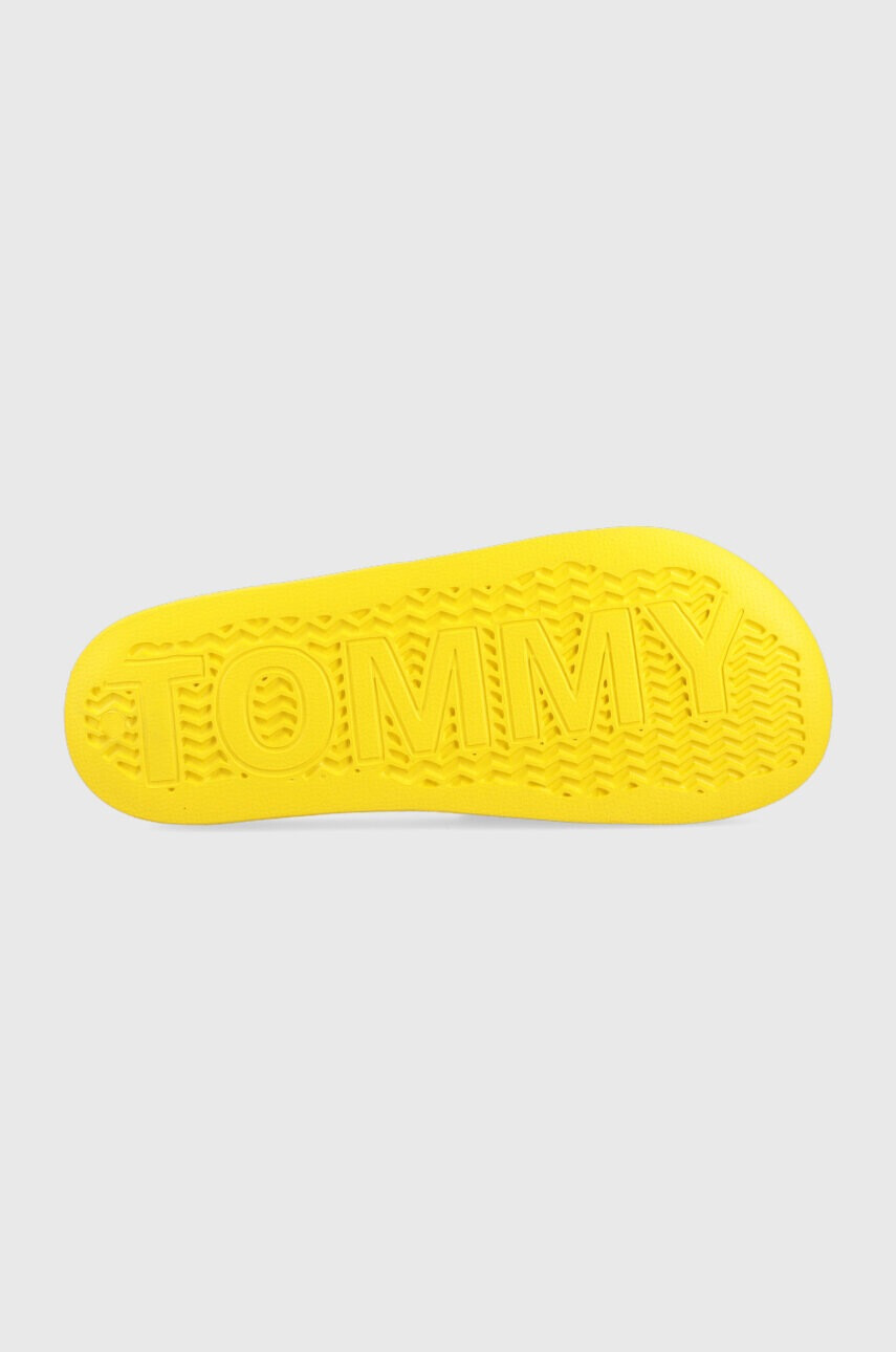 Tommy Jeans Чехли POOL SLIDE ESS в жълто EM0EM01191 - Pepit.bg