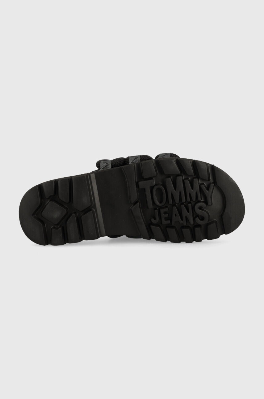 Tommy Jeans Чехли SANDAL ROPE в черно EM0EM01149 - Pepit.bg