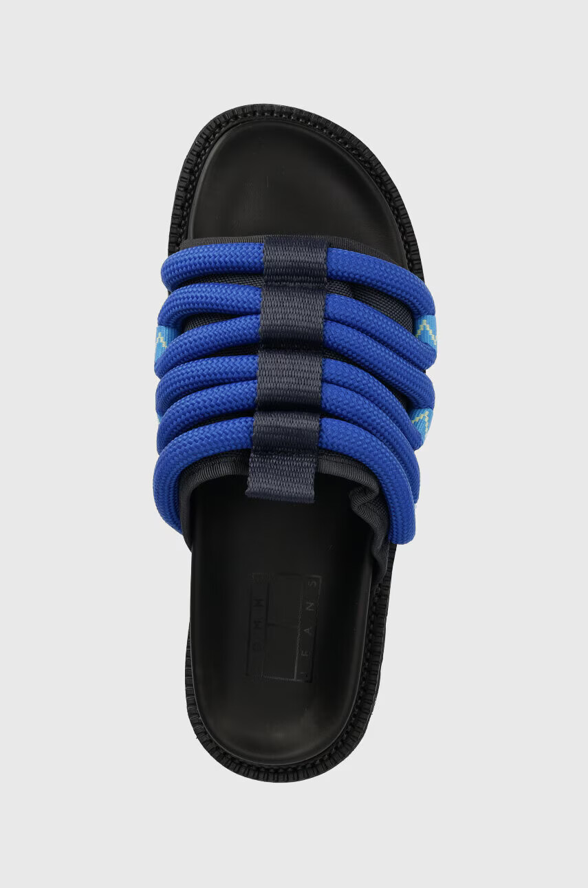 Tommy Jeans Чехли SANDAL ROPE в тъмносиньо EM0EM01149 - Pepit.bg