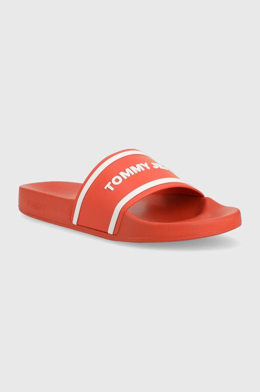 Tommy Jeans Чехли TJM POOL SLIDE в оранжево EM0EM01229 - Pepit.bg