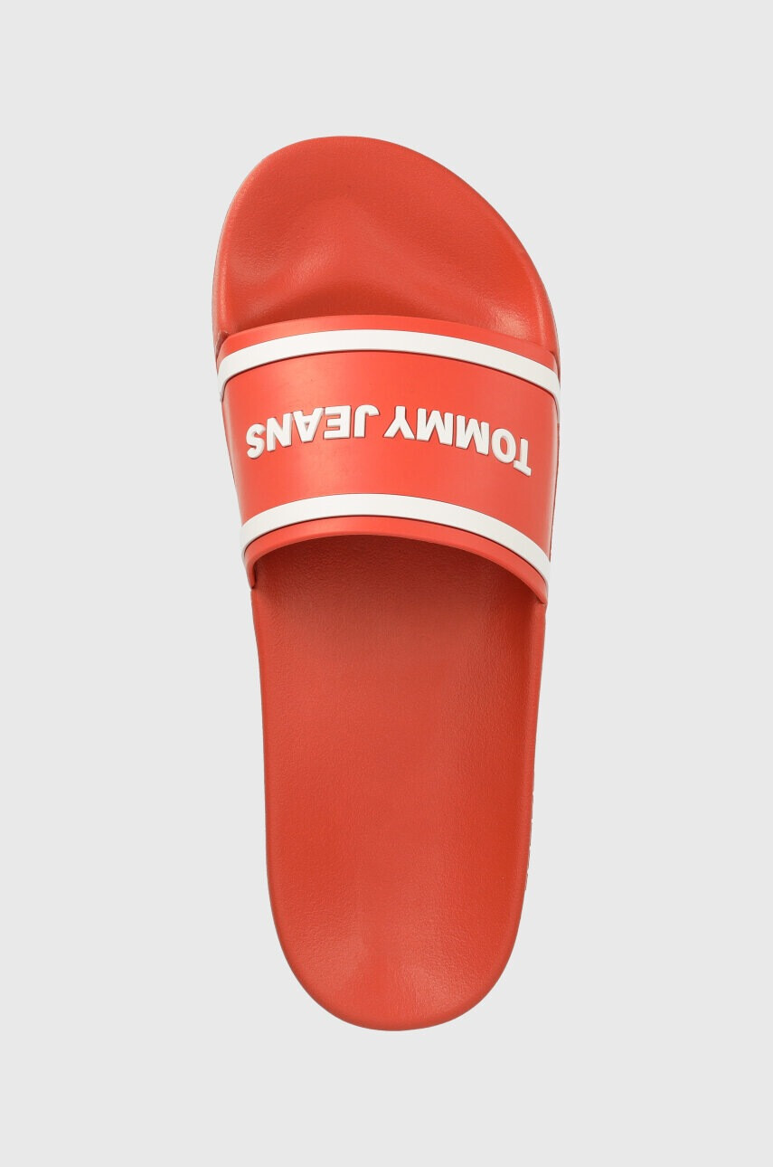 Tommy Jeans Чехли TJM POOL SLIDE в оранжево EM0EM01229 - Pepit.bg