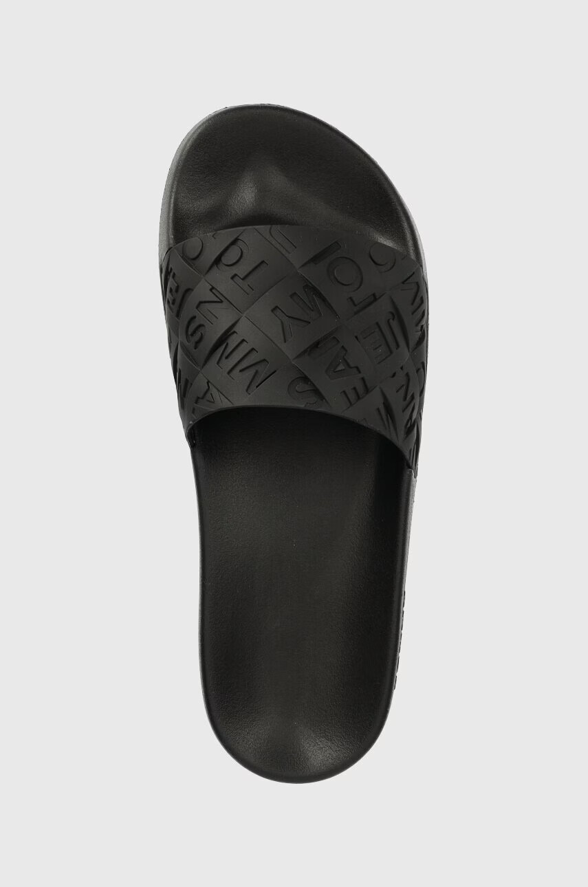 Tommy Jeans Чехли TJW WOVEN POOL SLIDE в черно EN0EN02223 - Pepit.bg