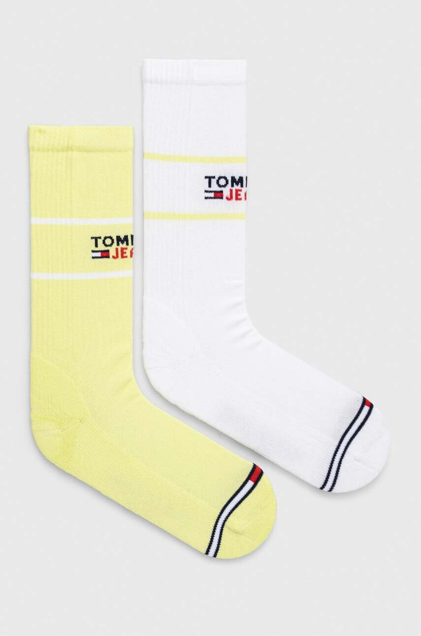Tommy Jeans Чорапи (2 броя) в бежово - Pepit.bg