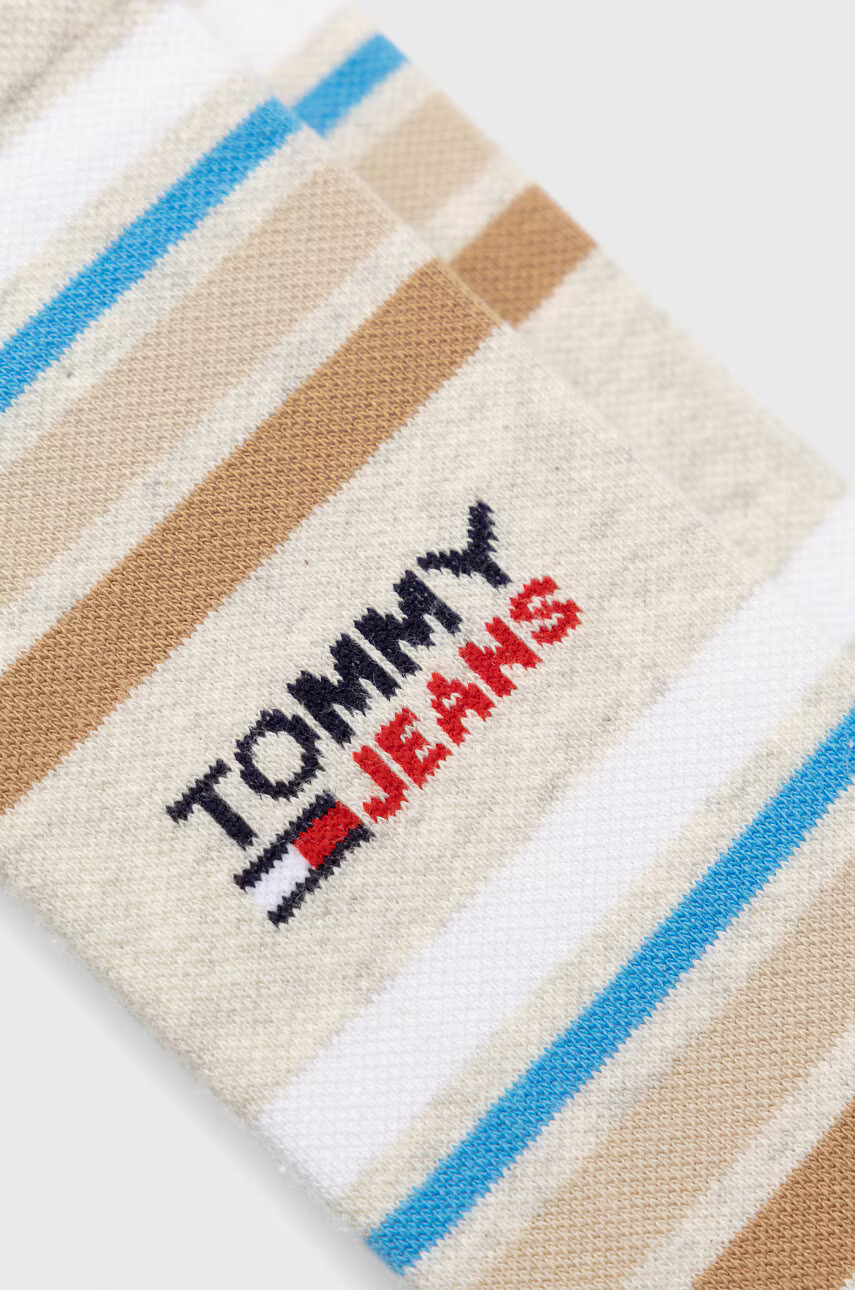 Tommy Jeans Чорапи в бежово - Pepit.bg
