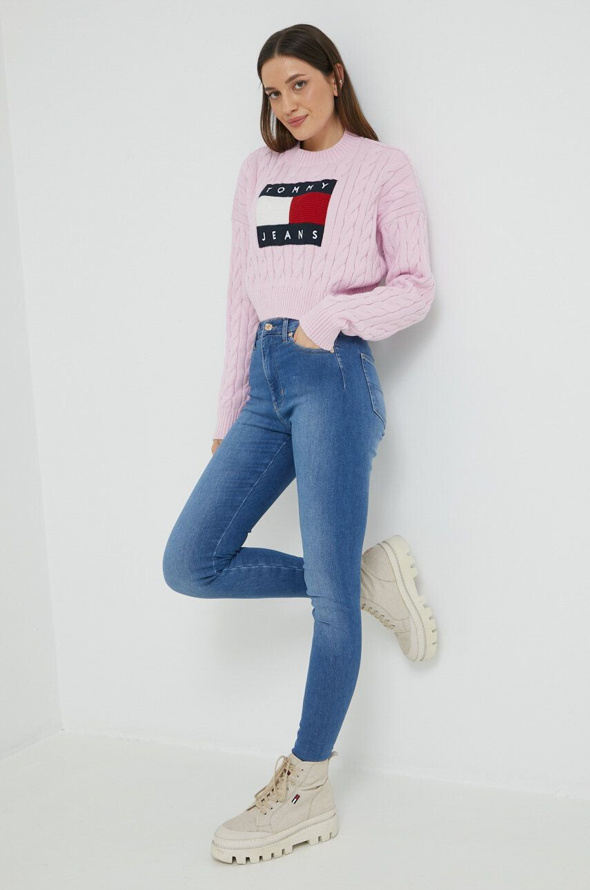 Tommy Jeans Дънки в с висока талия - Pepit.bg