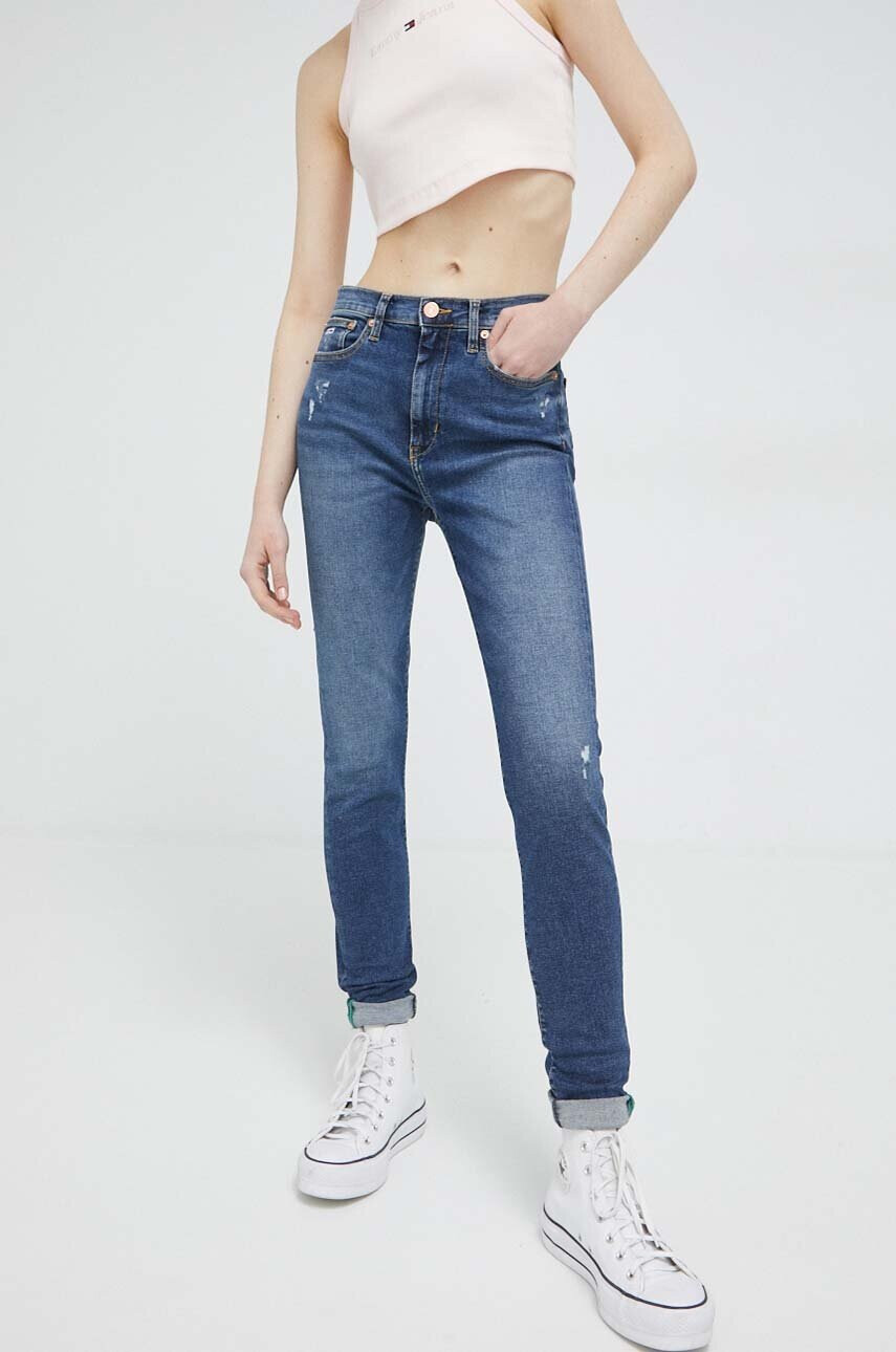 Tommy Jeans Дънки Sylvia с висока талия - Pepit.bg