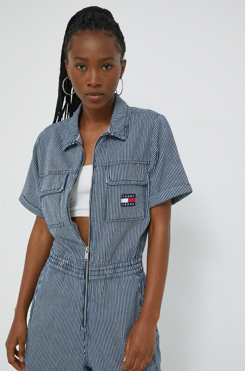 Tommy Jeans Дънков гащеризон - Pepit.bg