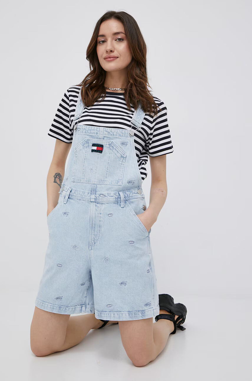 Tommy Jeans Дънков гащеризон Bf8012 - Pepit.bg