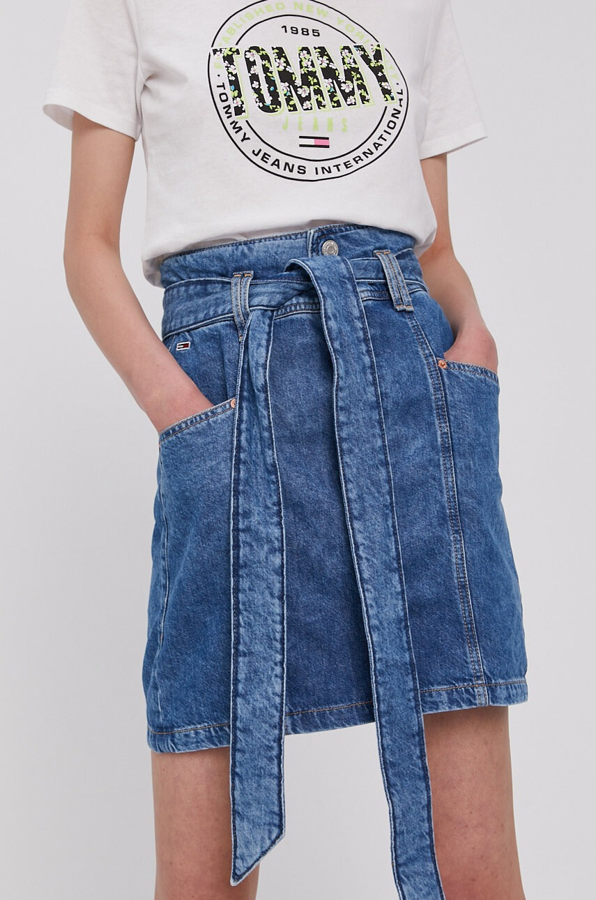 Tommy Jeans Дънкова пола - Pepit.bg