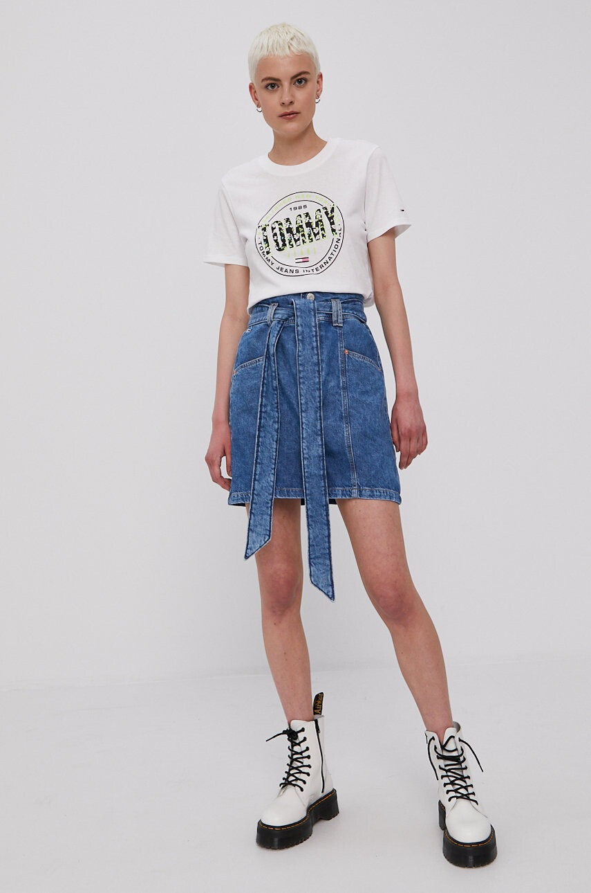 Tommy Jeans Дънкова пола - Pepit.bg