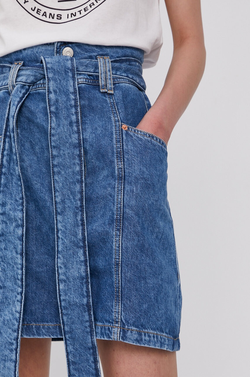 Tommy Jeans Дънкова пола - Pepit.bg