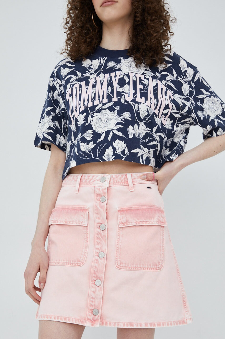 Tommy Jeans Дънкова пола - Pepit.bg