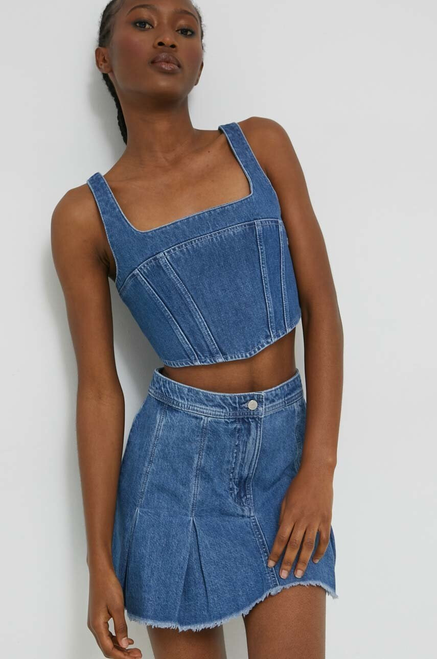 Tommy Jeans Дънкова пола - Pepit.bg